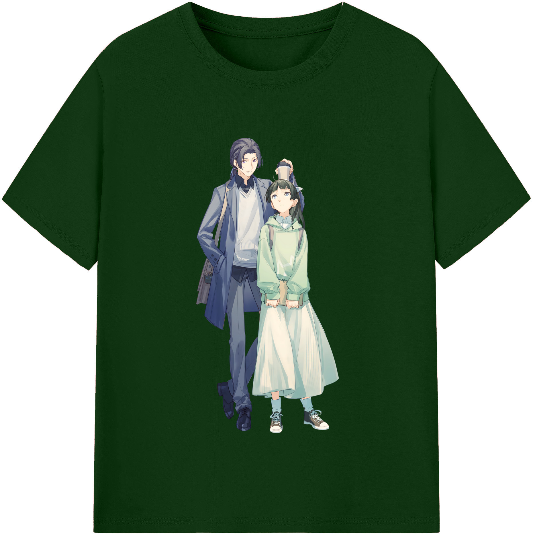 （画像用） 薬屋のひとりごと The Apothecary Diaries 綿100％半袖Tシャツ（フロントプリント）